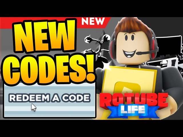 RoTube Life Codes - Roblox - December 2023 