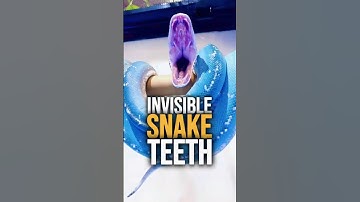Do Snakes Have Teeth? The Shocking Truth You Can’t See 🐍 #AnimalFacts #WeirdBiology #SnakeTeeth