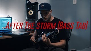 Video thumbnail of "Kali Uchis - After The Storm (Bass Tab) Looped"