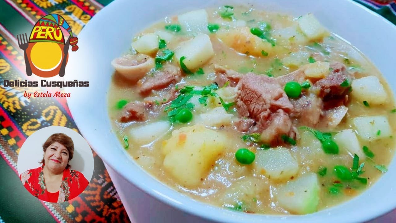 COMO HACER SOPA DE CALABAZA BLANCA/CUSQUEÑA/ FÁCIL Y RÁPIDO/ COMIDAS TÍPICAS  PERUANAS