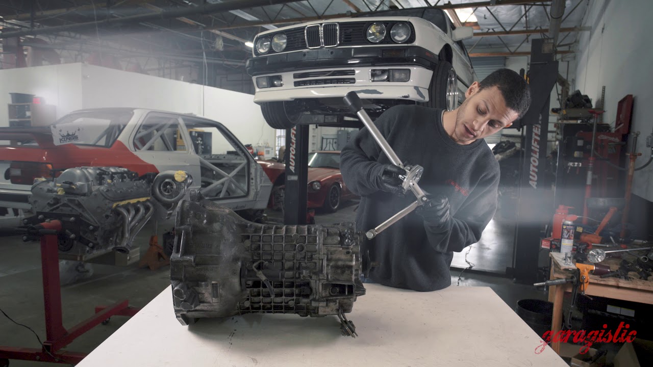 Установка и описание вариантов переключения передач Garagistic BMW Solid Mount