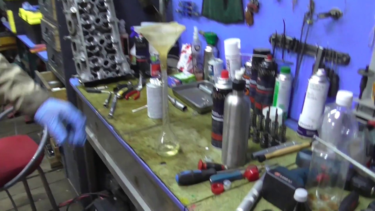 Промывка клапанов BG206 и димексидом - YouTube