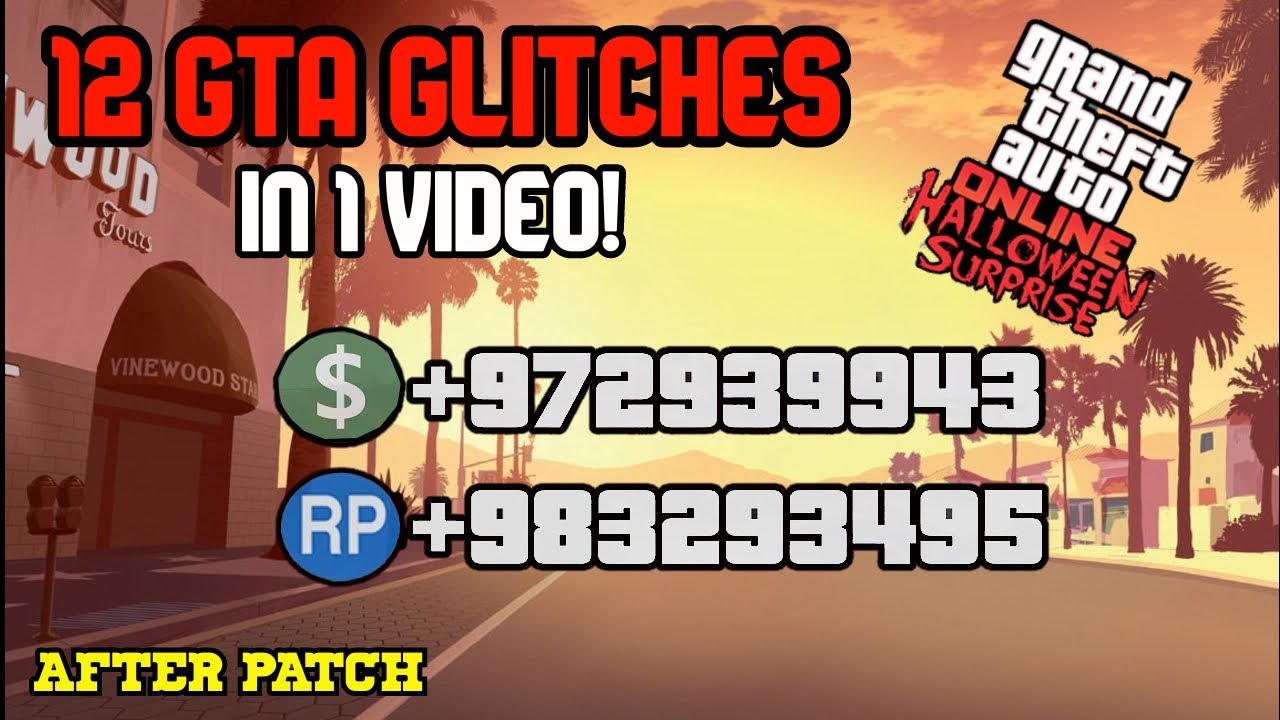 12 GTA Glitches In 1 Video! Best *SOLO* GTA online Glitches! (GTA