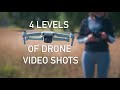 4 Technical Levels of DRONE Video Shots