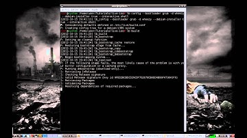 Howto make create a live iso Debian Ubuntu linux console with live build command