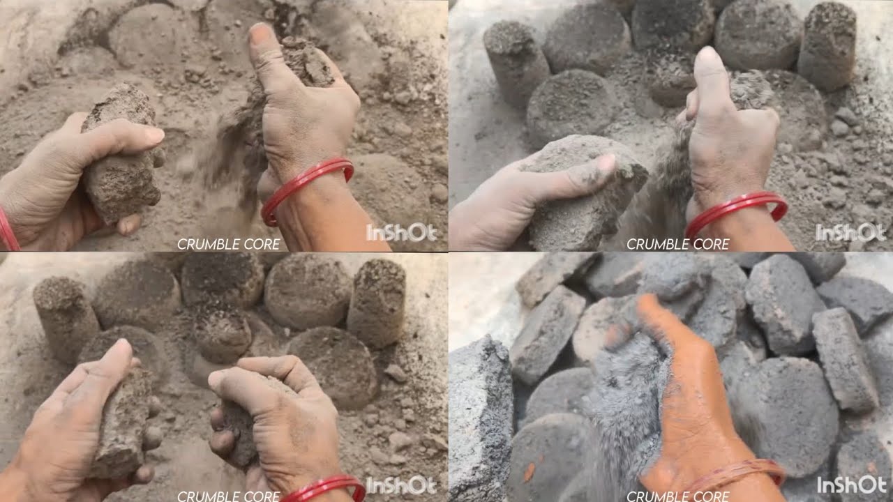 Gritty Charcoal 🖤|| Satisfying ASMR||Must Watch||Subscribe 🌸❤️