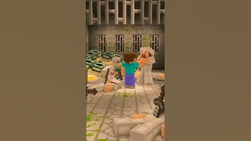 Minecraft  but herobrine guard the end portal #minecraft #shorts