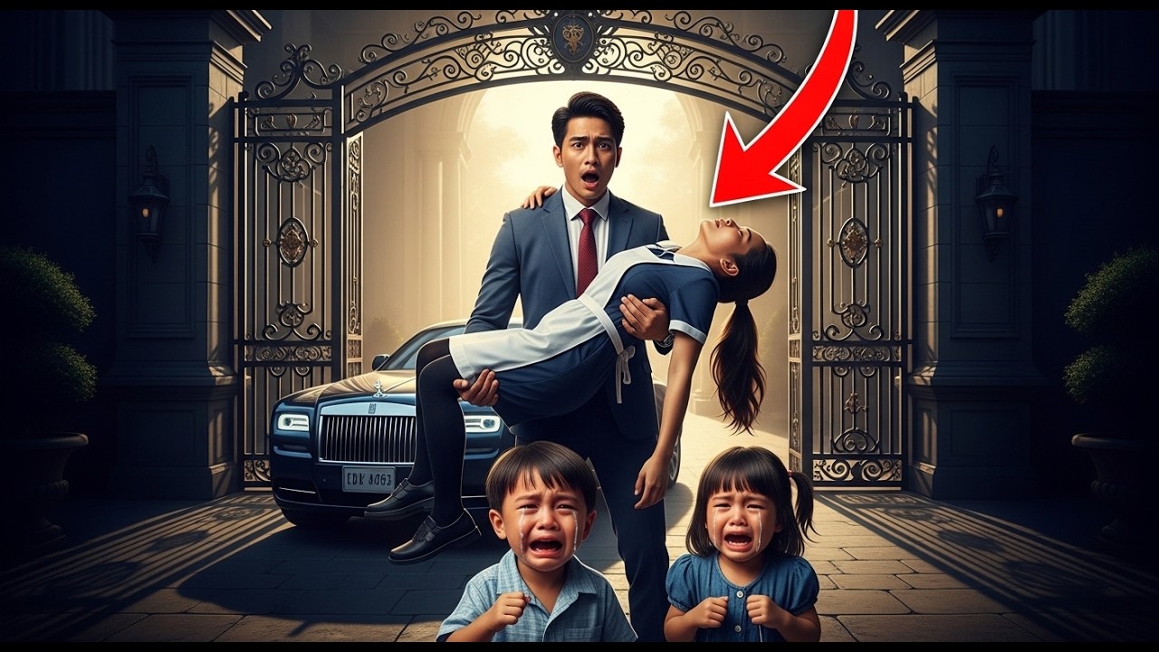 Tinulungan ng Mayamang Balo ang Tagalinis—Pero Nang Magsalita ang mga Anak, Nabunyag ang Lahat!