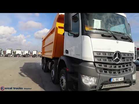 2018 MERCEDES AROCS 4145 AC-8X4   HARDOX TIPPER