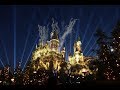Brilliant light show on Hogwarts Castle at Universal Studios