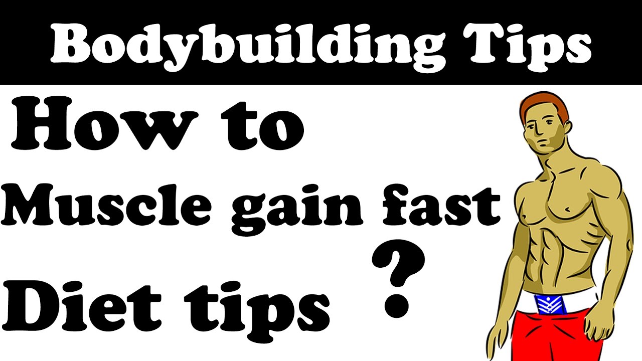 How to gain muscle fast | bodybuilding muscle gain diet tips | Hindi