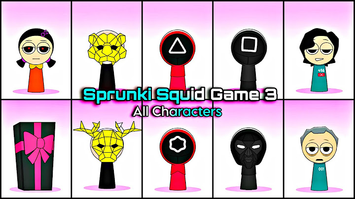 Incredibox Sprunki SQUID GAME 3 All Phases | Sprunki live