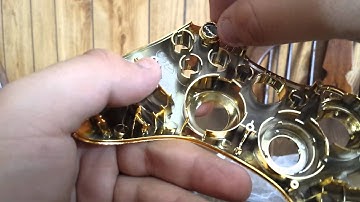 Xbox 360 Gold Controller Shell Installation