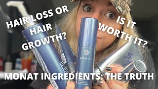 HAIR STYLIST HONEST OPINION ABOUT MONAT PRODUCTS. WILL YOUR HAIR FALL OUT? LET&#39;S TALK INGREDIENTS.