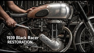 1939 Black Racer | Full Restoration Documentary — From Rusted Relic to Roaring Legend