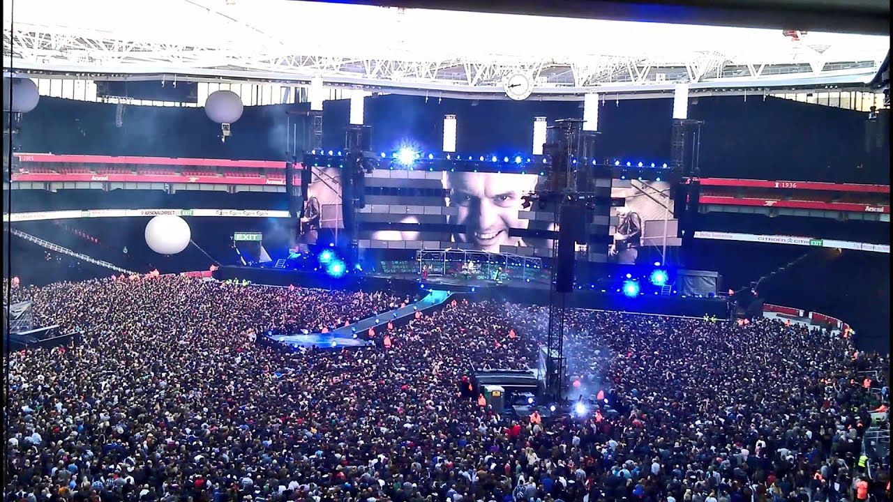 Muse Emirates Stadium Unsustainable Tour 25.05.2013 YouTube
