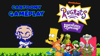 Cartoony Gameplay: Rugrats Adventures in Gameland PART 1