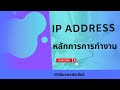 สอนหลักการและทฤษฎี IP Address เข้าใจถึง Concept การทำงาน