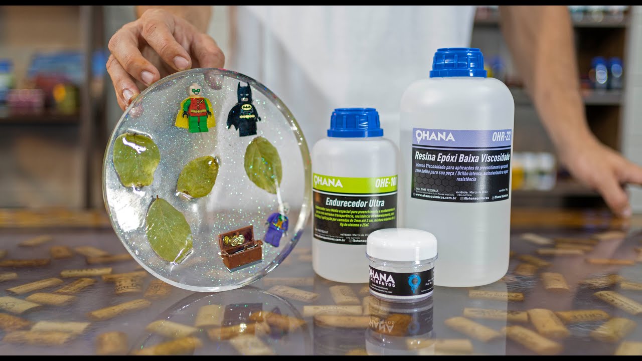 Resina Epoxi para Moldes, Bijuterias e Arte
