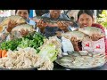 How to make Fish Ball and Yummy Cooking Fish Ball Soup Recipe - Donation Food in Village