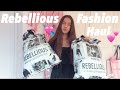 HUGE REBELLIOUS FASHION TRY ON HAUL!💗 WINTER / DECEMBER❄️💙