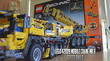 LEGO 42009 Mobile Crane Mk II Speed Build