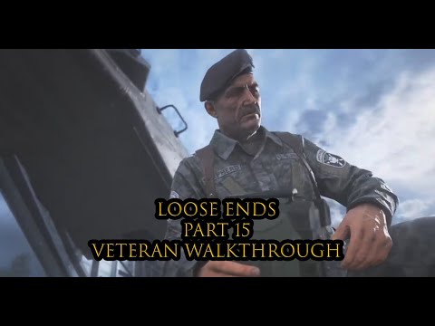 Call Of Duty MW2 Remastered Loose Ends Veteran Walkthrough Part 15 PS4 PRO 1080P 60FPS