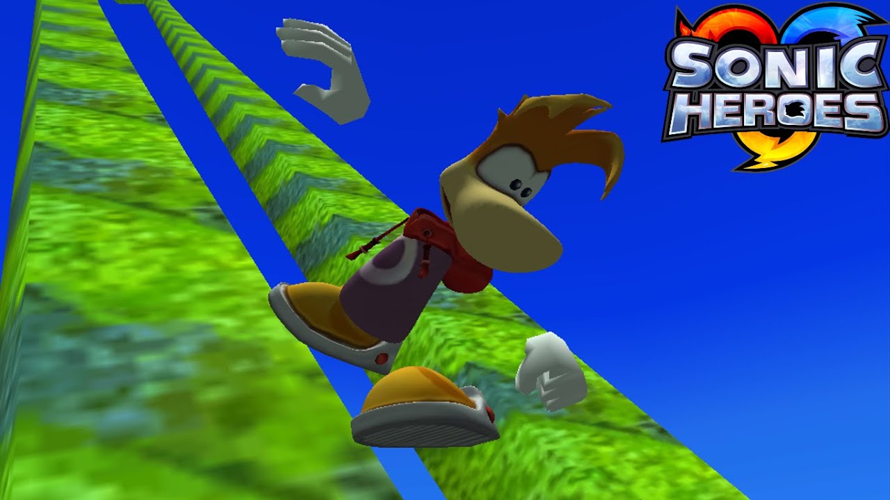 Rayman In Sonic Heroes