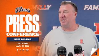 Illinois Football | Head Coach Bret Bielema Press Conference 8/20/26