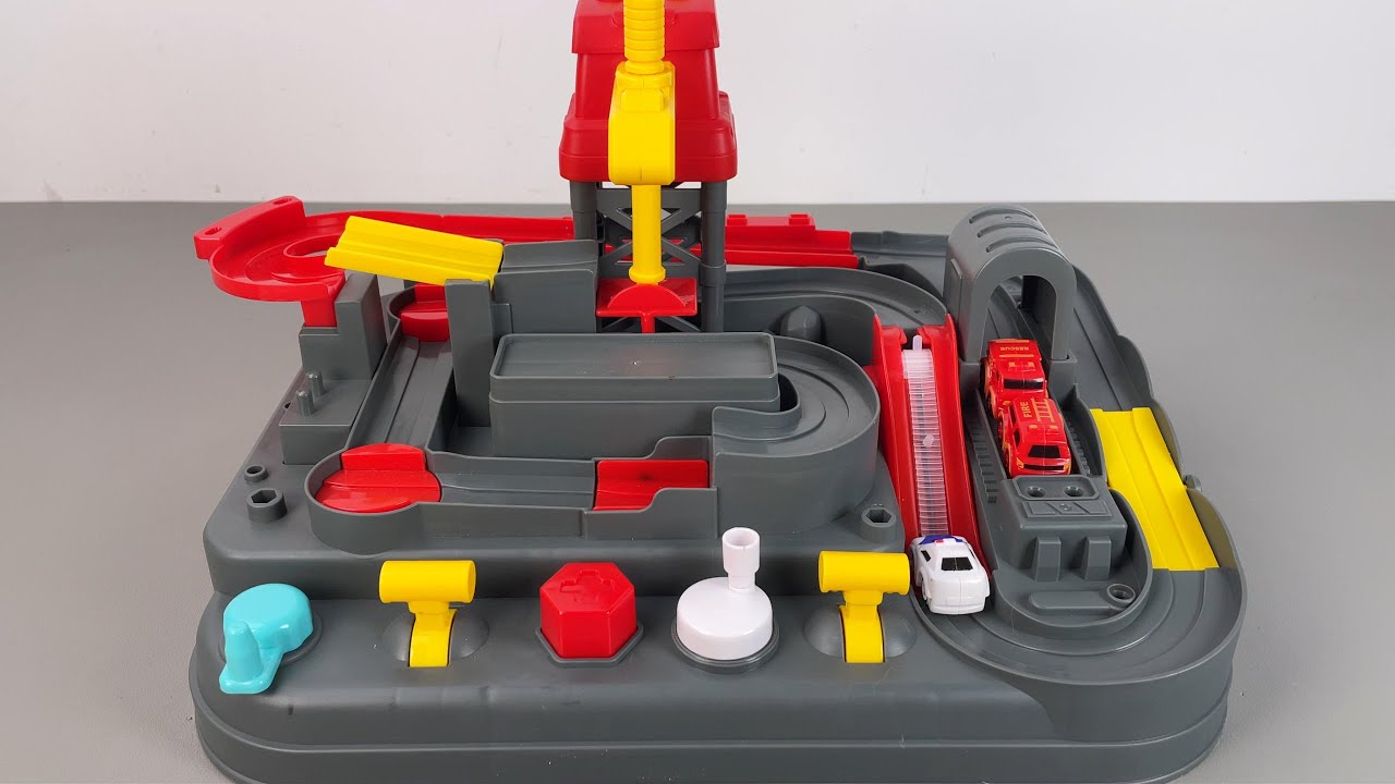 9 Minute ASMR Toy Unboxing Video: Sliding Track Adventure Car Toy | Toy Review