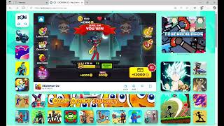 I play stickman go stickman fithing game on poki game app   😡😡😡✌✌👌👌😎😎🗡🗡🗡⚔⚔🔪🔪😨 screenshot 5