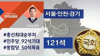 여야 총선 경쟁 본격화…'최대 격전지' 수도권 판세는? / JTBC 정치부회의