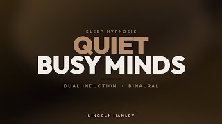 Black Screen Sleep Hypnosis for Busy Minds | Quiet Your Mind Tonight