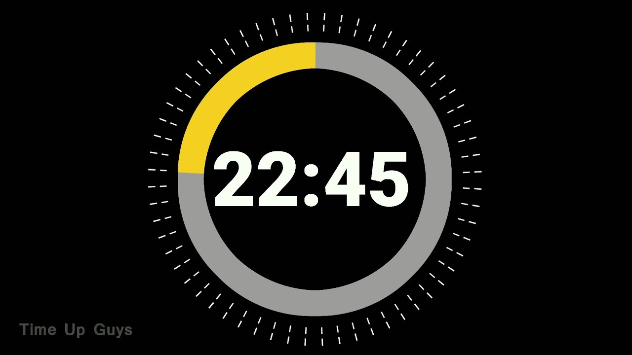 22 Minute 45 Second Timer Countdown 🔔 || Study Time || Deep Focus ...