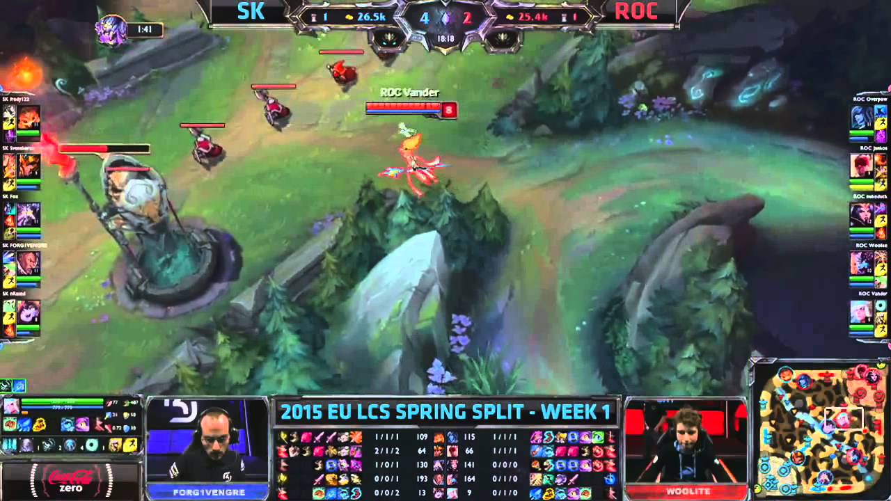 SK Gaming vs ROCCAT  - Week 1 Day 1 S5 EU LCS