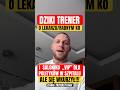 DZIKI TRENER WKURZYŁ SIĘ NA LEKRZA/RADNEGO KO Z WARSZAWY! BYŁO TEŻ O SALONIKU „VIP” W SZPITALU