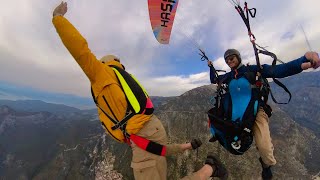 İlk Kez Paraşütten Basejump Atladım!  – My First Basejump From A Paragliding!  (1000 Metre)