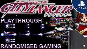 Advanced Busterhawk Gleylancer - PlayStation 4 - Intro & Playthrough SEGA Mega Drive version [4K]