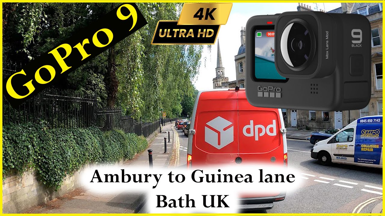Ambury to Guinea lane. “Driving through The Streets of Bath, UK