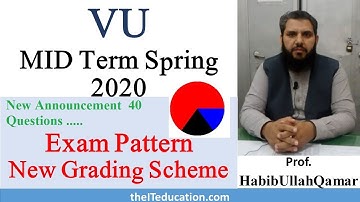 VU Grand Quiz - Latest Announcement Spring 2020 - VU Grand Quiz Pattern | Midterm Exam 2020