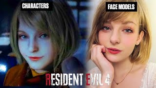 RESIDENT EVIL 4 REMAKE, The Face Models of the Characters