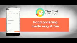TinyOwl food ordering app screenshot 1