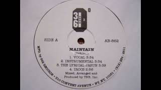 36zero - Maintain 12"