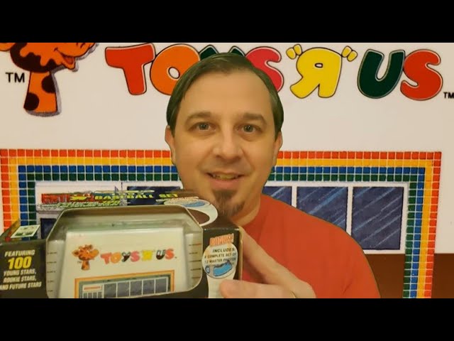 ベースボールコレクション ！ Wax Pack Flashback: Toys 'R' Us Baseball Set (1993) - YouTube