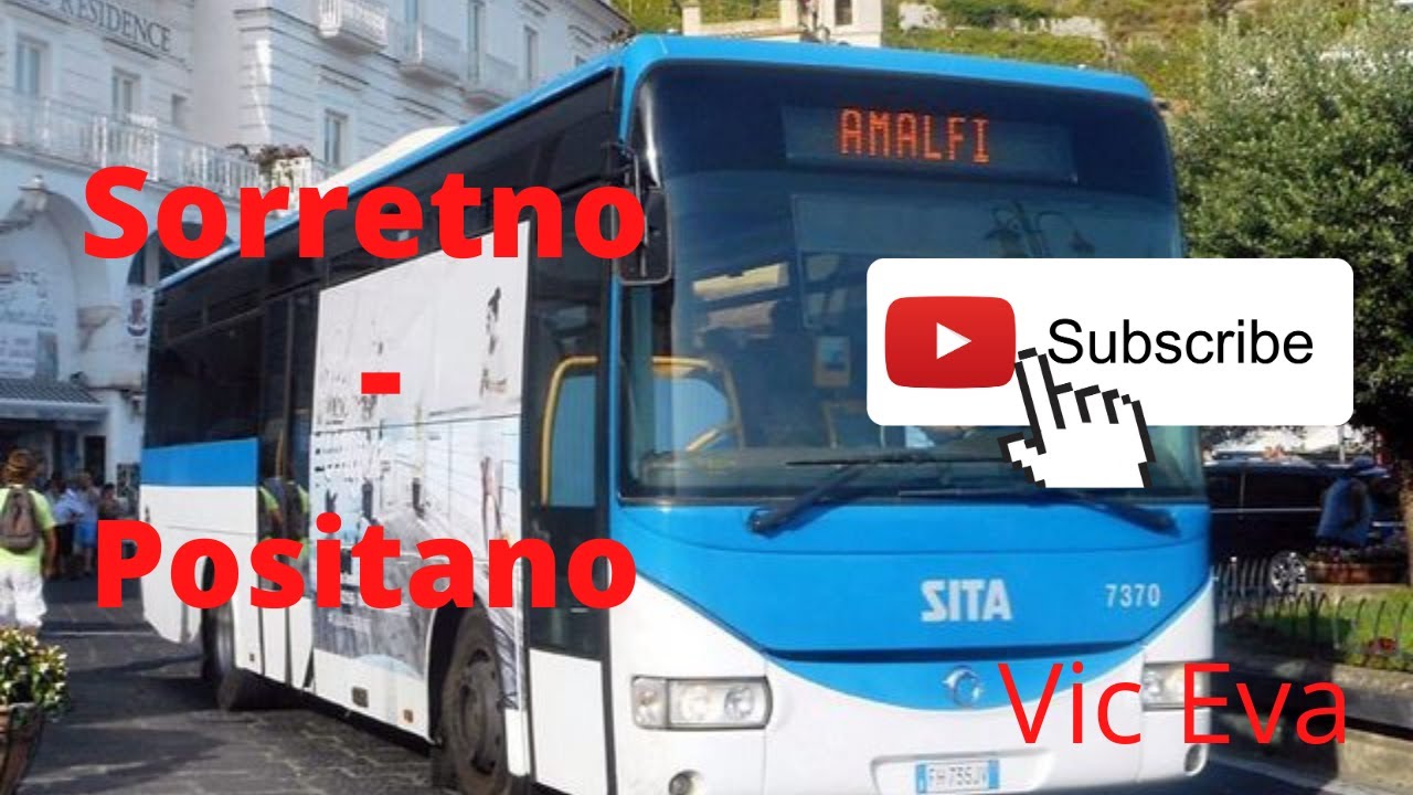 how-to-get-from-sorrento-to-positano-by-bus-travel-guide-youtube