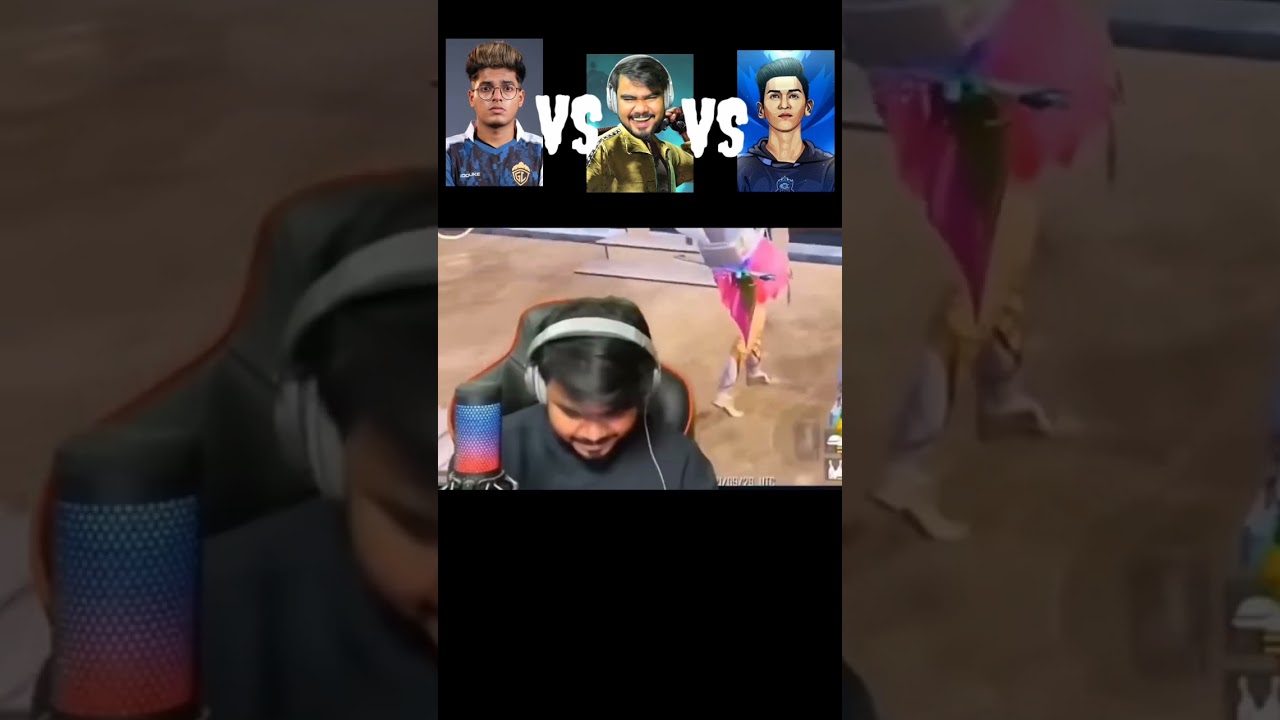 Jonathan Vs Antaryami Gaming Vs Regaltos in BGMI Three Youtubers In One Match #bgmi #bgmishorts