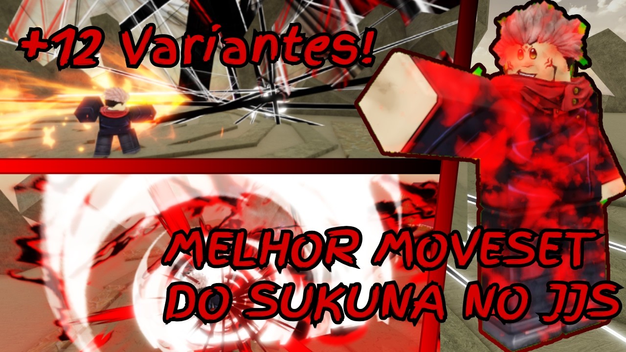 + DE 12 VARIANTES!! MOVESET SUPREMO DO SUKUNA(VERSÃO SHIBUYA) NO JJS!!!