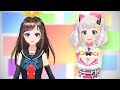 キズナアイと輝夜月を入れかえてみた!Kizuna Ai and Kaguya Luna crossover !