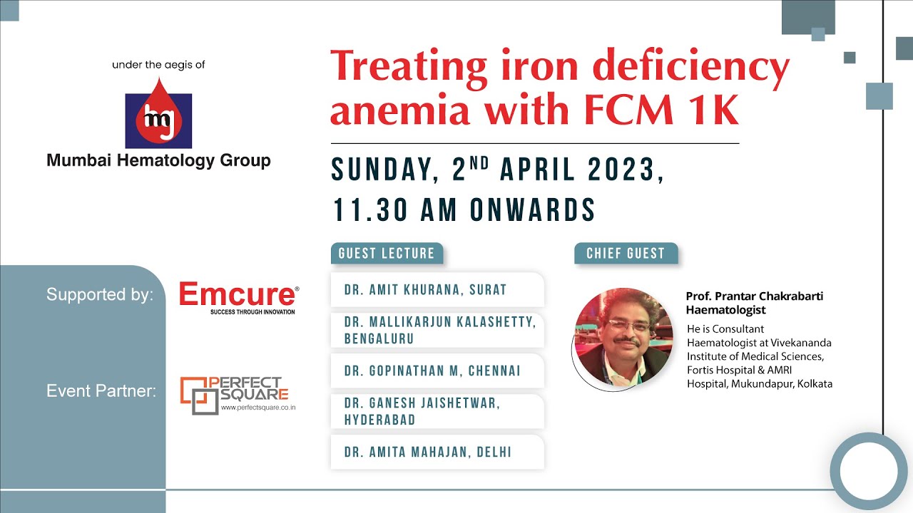 Treating iron deficiency anemia with FCM 1K YouTube
