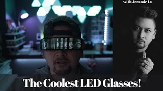 Christmas LED Glasses Unboxing and SETUP! This thing is cool!